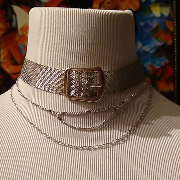 Free People mesh buckle choker - Picture 2 of 4